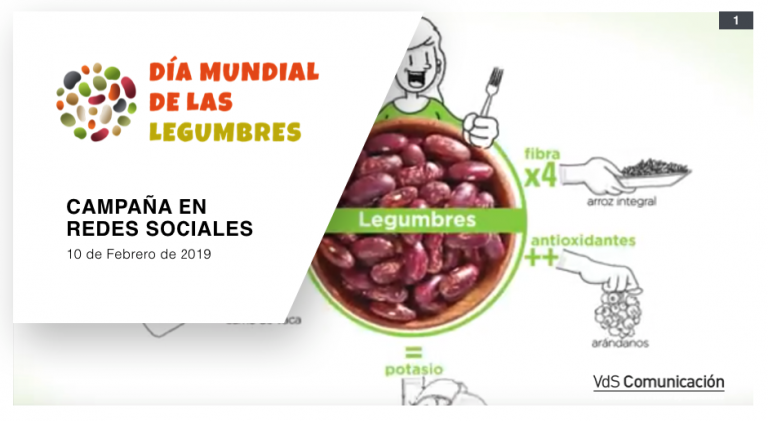 Enorme repercusión mediática de la campaña para celebrar el Día Mundial de las Legumbres