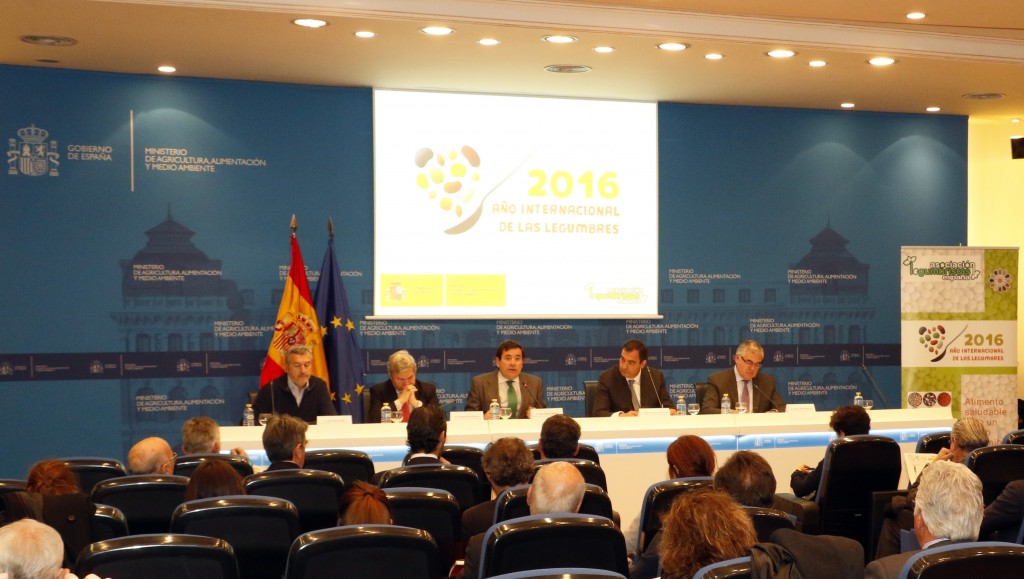 Repercusión en medios de la presentación en España del Año Internacional de las Legumbres