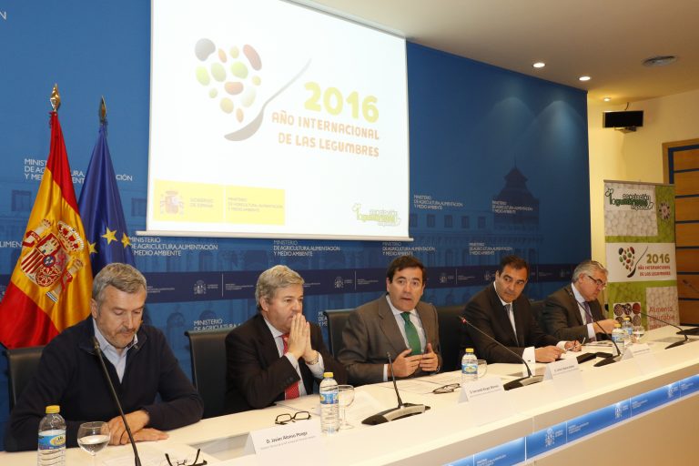 El Ministerio de Agricultura acoge la presentación del “Año Internacional de las Legumbres”, que debe servir para aumentar el consumo de este alimento clave en la dieta