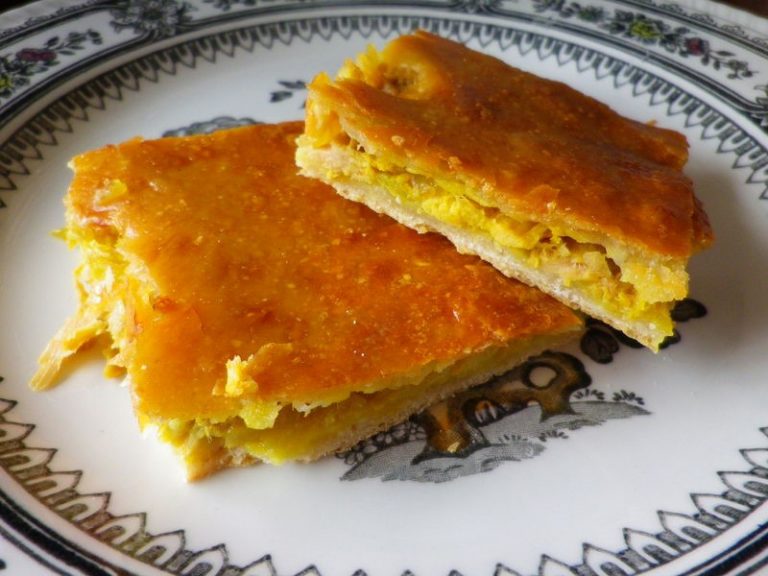 Empanada de garbanzos