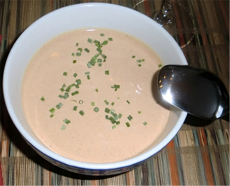 Crema fría de lentejas